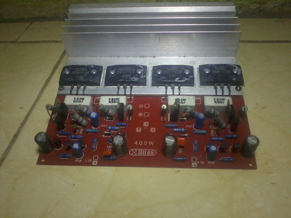 Indonesia's Legendary DIY Power Amplifier (150W OCL Amplifier) (2/3)
